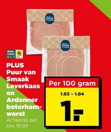 Leverkaas en Ardenner boterhamworst
