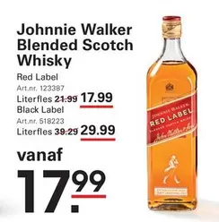 Johnnie Walker - Blended Scotch Whisky Red Label