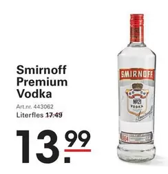 Smirnoff - Premium Vodka Art.nr. 443062