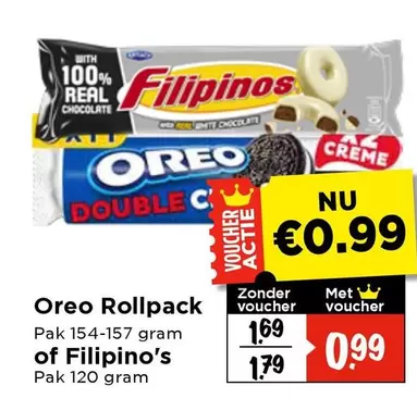 Oreo -  Rollpack or Filipinos