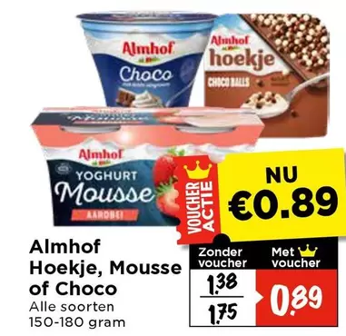 Hoekje, Mousse of Choco