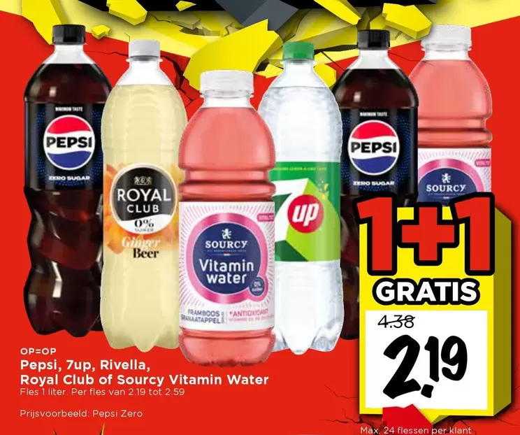 pepsi - Pepsi, 7up, Rivella, Royal Club of Sourcy Vitamin Water